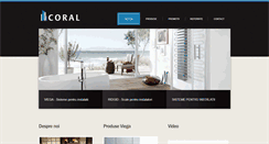 Desktop Screenshot of coralinstal.ro